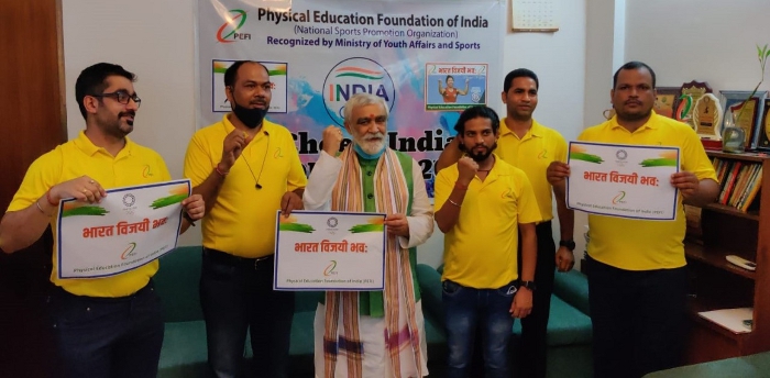 Physical Education Foundation of India wishes Tokyo Olympic players