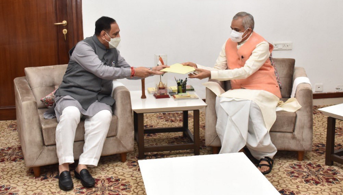 Gujarat CM, Vijay Rupani, Vijay Rupani Resigns, Gujrat Governor, Gujrat BJP, TIS Media, Gujarat Assembly Election 2022, PM Modi, Amit Shah, Narendra Modi,