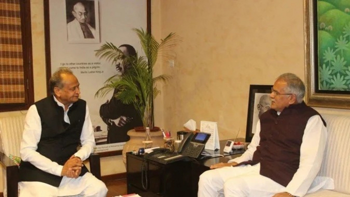 Ashok Gehlot, CM Rajasthan, Bhupesh Baghel, Coal Crisis in Rajasthan, Rajasthan News, Thermal Power Plant in Rajasthan, TIS Media,