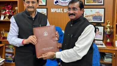 Prof. BL Verma takes charge as MPUAT Vice Chancellor